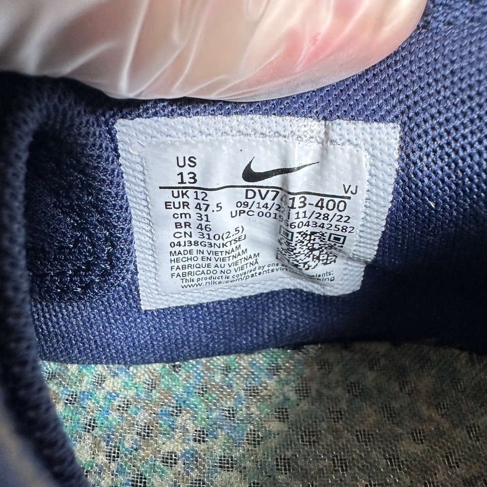 Nike Air Max 90 Terrascape Mens 13 Deep Royal Blue Marina DV7413-400 Sneakers - Picture 4 of 9